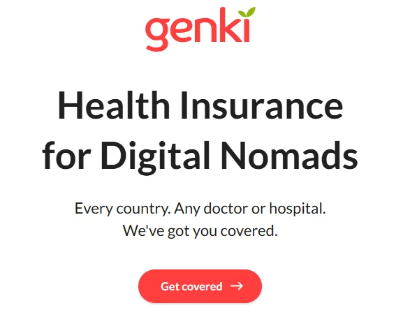 Genki: health insurance for digital nomads — every country, any doctor or hospital